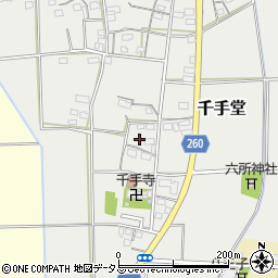 静岡県磐田市千手堂753周辺の地図