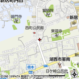 静岡県湖西市新居町新居1709周辺の地図