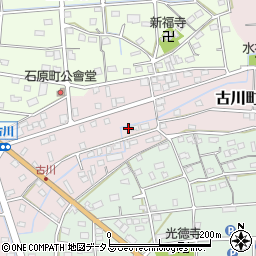 静岡県浜松市中央区古川町206周辺の地図