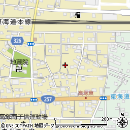 静岡県浜松市中央区高塚町4422周辺の地図