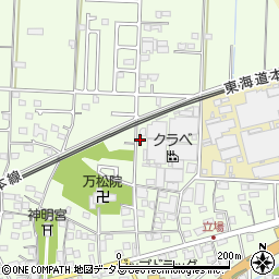 静岡県浜松市中央区篠原町141周辺の地図