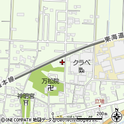 静岡県浜松市中央区篠原町142周辺の地図