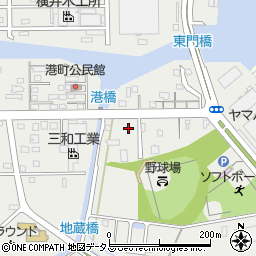 静岡県湖西市新居町新居218周辺の地図