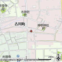 静岡県浜松市中央区古川町281周辺の地図