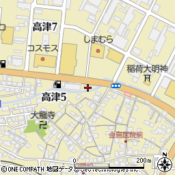 ひまわり益田店周辺の地図