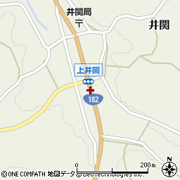 上井関周辺の地図