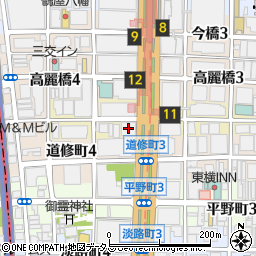 トーコーライナーサービス株式会社大阪事務所周辺の地図