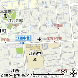 静岡県浜松市中央区神田町126周辺の地図