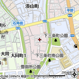 兵庫県神戸市兵庫区雪御所町8-17周辺の地図