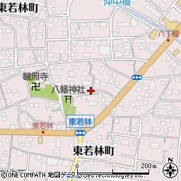 静岡県浜松市中央区東若林町1119周辺の地図