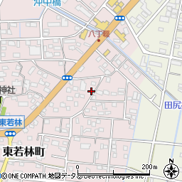 静岡県浜松市中央区東若林町1328周辺の地図
