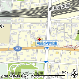 洋服の青山浜松可美店周辺の地図
