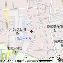 静岡県浜松市中央区金折町763周辺の地図