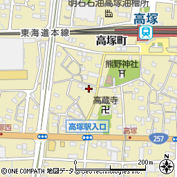 静岡県浜松市中央区高塚町4723周辺の地図