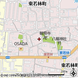 静岡県浜松市中央区東若林町1019周辺の地図