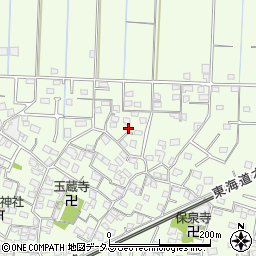 静岡県浜松市中央区篠原町3747周辺の地図