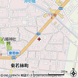 静岡県浜松市中央区東若林町1311周辺の地図