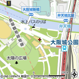 たこ焼道楽 わなか 大阪城公園店周辺の地図