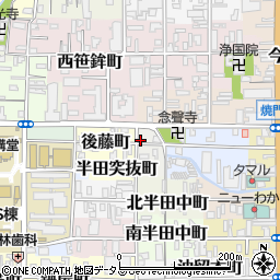 奈良県奈良市押小路町11周辺の地図