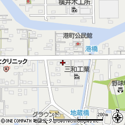 静岡県湖西市新居町新居519周辺の地図