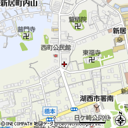 静岡県湖西市新居町新居1710周辺の地図