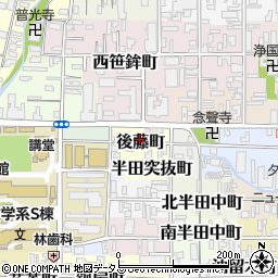 〒630-8296 奈良県奈良市後藤町の地図