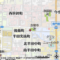 奈良県奈良市押小路町10周辺の地図