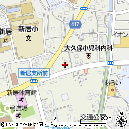 静岡県湖西市新居町浜名329-3周辺の地図