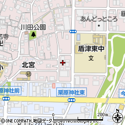関西紙工東大阪物流センター周辺の地図