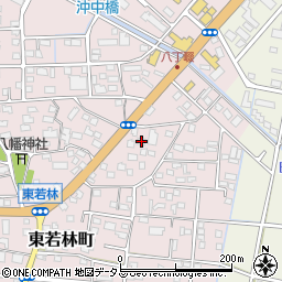静岡県浜松市中央区東若林町1330周辺の地図