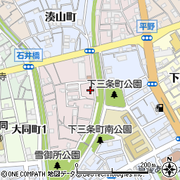 兵庫県神戸市兵庫区雪御所町9周辺の地図