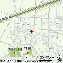 静岡県浜松市中央区篠原町9227周辺の地図