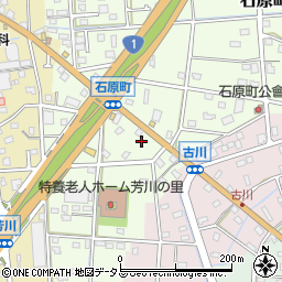 静岡県浜松市中央区石原町706周辺の地図