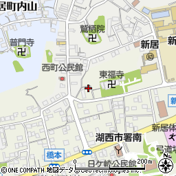 静岡県湖西市新居町浜名671周辺の地図