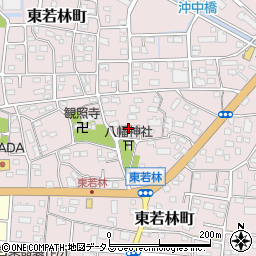 静岡県浜松市中央区東若林町1114周辺の地図