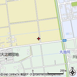 静岡県磐田市上大之郷261周辺の地図