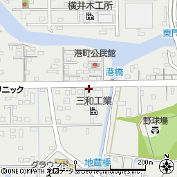 静岡県湖西市新居町新居527周辺の地図