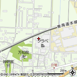 静岡県浜松市中央区篠原町135周辺の地図
