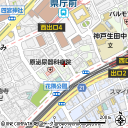 株式会社飯田産業　神戸東営業所周辺の地図