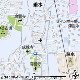 三重県津市垂水846周辺の地図