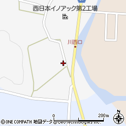 広島県山県郡北広島町川西52周辺の地図