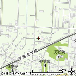 静岡県浜松市中央区篠原町958周辺の地図