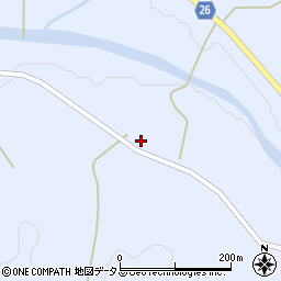 広島県府中市上下町階見887周辺の地図
