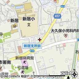 静岡県湖西市新居町浜名391-4周辺の地図