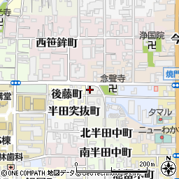 奈良県奈良市押小路町12周辺の地図