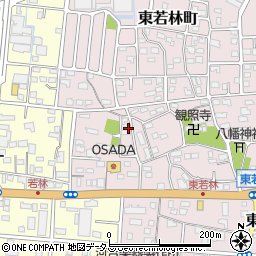 静岡県浜松市中央区東若林町1013周辺の地図
