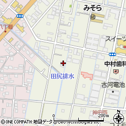 静岡県浜松市中央区神田町437周辺の地図