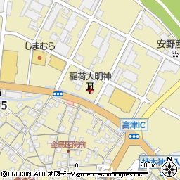 眼鏡市場益田店周辺の地図