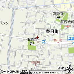 静岡県浜松市中央区神田町229周辺の地図