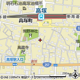 静岡県浜松市中央区高塚町4657周辺の地図
